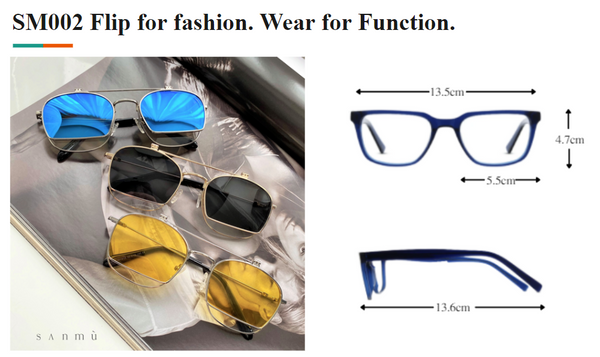 [SM002] Flip for fashion. Wear for function